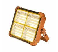 Faro faretto LED 120W con pannello solare ricaricabile torcia da lavoro FO-T4