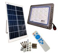 faro faretto led da esterno con pannello solare 800W 1000W potente luminoso IP66 [EEK: E]