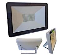 FARO FARETTO LED FLOOD LIGHT 100W IP66 BIANCO NATURALE SLIM LED SMD 100 WATT