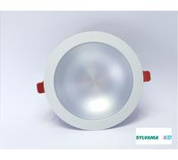 FARO FARETTO LED PANNELLO 25W DA INCASSO A MOLLA ROTONDO SYLVANIA LUCE CALDA [EEK: A+]