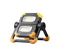 YASTA Faro LED Portatile Torcia lavoro Ricaricabile Pieghevole Rotazione 360 TE-B0343