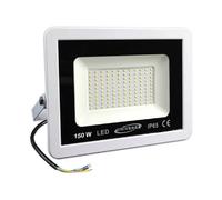 FARO FARETTO LED PROIETTORE ESTERNO BIANCO IP65 LUCE FREDDA 6500K 150W F150W-BF1