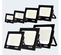 FARO FARETTO LED SMD 10W 20W 30W 50W 100W 150W 200W 300W SLIM DA ESTERNO IP66