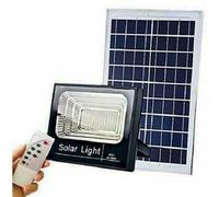 Faro Faretto LED SMD 300W con Pannello Solare Ricaricabile e Telecomando