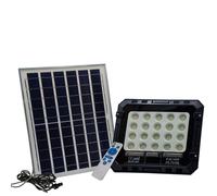 FARO FARETTO LED SOLARE CON TELECOMANDO PANNELLO SOLARE 100W 200W 300W 6500