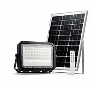 Faro Faretto LED Solare Esterno 50 200 300 w Pannello Fotovoltaico Impermeabile