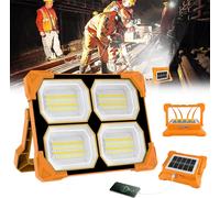 Faro Faretto Luce di Emergenza SOS Ricarica Energia Solare Powerbank Portatile [EEK: A]