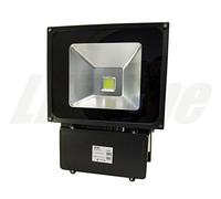 FARO FARETTO PROIETTORE ALLUMINIO LED 100W EQUIVALENTE 1000W DA INTERNO E DA ESTERNO IP65 230V, 9500Lm BIANCO CALDO