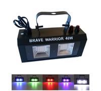 FARO FARETTO RGB PROIETTORE A LED MULTICOLORE STROBOSCOPICA SENSORE SONORO 40W