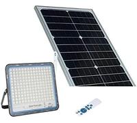 FARO FARETTO SOLARE 8200 DA ESTERNO 6500K 200W SMD CON PANNELLO SOLARE E TELECOMANDO TIMER IP67 ESTERNO [Classe di efficienza energetica A] 200W SMD