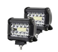 Faro Fari Anteriori 12V 24V Barra LED Offroad Spot Flood Combo Barra Luminosa A LED/Luce Da Lavoro Per Camion Auto SUV 4WD 4x4 Barca ATV Barra Fari A LED(2 Piece 54W led bar)