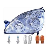 Faro Fari Anteriori Destra Inclusi Lampade Premium Per Honda CR-V II RD_