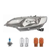 Faro Fari Anteriori Destra Inclusi Lampade Premium Per Honda Jazz IV GK