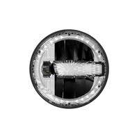 Faro Fari Anteriori Faro Da 7 Pollici A LED Per Auto Moto In Cristallo Len Per Jeep Per Wrangler TJ LJ JK CJ-8 CJ-7 1976-2017(1Piece)