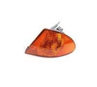 Faro Fari Anteriori Per BMW Serie 3 E46 Berlina 1998 1999 2000 2001 Indicatore Di Direzione Lampeggiante Fendinebbia Senza Lampadina Faro Anteriore Auto Lampada D'angolo(Giallo,Only left)