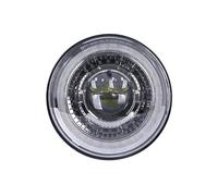 Faro Fari Per Hummer H1 H2 7 "Faro Principale Dell'automobile Per Lada Niva 4x4 7 Pollici H4 Fari A LED Angel Eyes(1Piece Sliver)