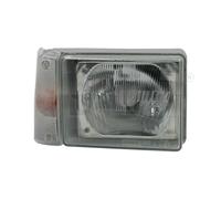 Faro Fari Sinistro Bianco R2 O H4 Per Fiat Panda 141 141A
