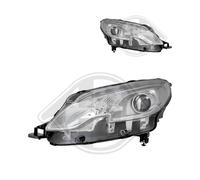 Faro Fari Sinistro Destro H7 Per Peugeot 2008 I CU_