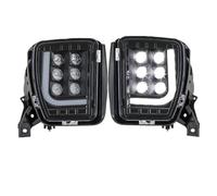Faro Fendinebbia 2 Pezzi Per Dodge Per Ram 1500 2013 2014 2015 2016 2017 2018 Pickup Truck Paraurti Fendinebbia A LED Plug And Play Gruppo Luci Fendinebbia Auto Fendinebbia(Fog Light Style 2)