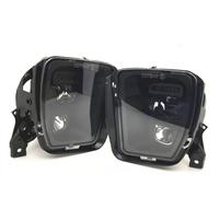Faro Fendinebbia 2 Pezzi Per Dodge Per Ram 1500 2013 2014 2015 2016 2017 2018 Pickup Truck Paraurti Fendinebbia A LED Plug And Play Gruppo Luci Fendinebbia Auto Fendinebbia(Black Style 3)