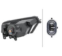 Faro fendinebbia alogeno Sx H8 1ND 012 598-011 HELLA per SEAT CUPRA