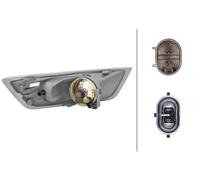 Faro fendinebbia alogeno Sx H8 1NE 010 305-011 HELLA per FORD GALAXY II