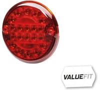 HELLA VALUEFIT 2NE 357 026-031 Retronebbia, LED, 24/12V, Montaggio, interno, colore diffusore luce rosso, Cavo 310mm, Spina estremità del cavo aperta, posteriore
