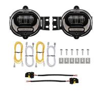 Faro fendinebbia Per Dodge Per Ram 1500 2002-2008 Per Ram 1500 2500 3500 2003-2009 Per Durango Gruppo Luci Fendinebbia A LED 66W 6600LM 6000K Fendinebbia(Nero)