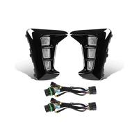 Faro Fendinebbia Per Kia Per Pegas 2018 2019 2020 3 Colori LED Fendinebbia DRL Luci Di Marcia Diurna Indicatori Di Direzione Dinamici Accessori Per Auto 12V Auto Fendinebbia(B)