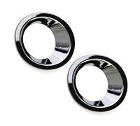 Faro Fendinebbia Posteriore Cover Galvanizzati Argento Modanatura Surround Set