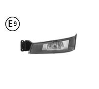 FARO FENDINEBBIA SINISTRO BASE NERA CORNICE NERA SENZA LAMPADINA (H7) OMOLOGATO