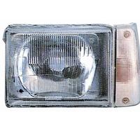 FARO FIAT PANDA 750 SINISTRO CON INDICAT.DIREZIONE BIANCO REGOLAZIONE MANUALE