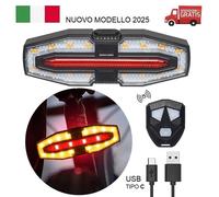 FARO FRECCE BICICLETTA BICI MONOPATTINO MTB INDICATORI DIREZIONE TELECOMANDO