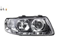 Faro Fronte Adatto A per Audi A3 8L 09/2000 -05/03 Destra Con Lampadine
