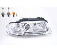 Faro Fronte Adatto A per Audi A4 8D 02/99- 11/2000 Destra Con Lampadine