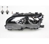 Faro Fronte Adatto A per BMW 3er E46 04/99- 08/2001 Sinistra Con Lampadine