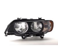 Faro Fronte Adatto A per BMW X5 E53 05/2000-09/03 H7 HB3 SX Lato Conducente