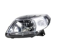 Faro Fronte Adatto A per Dacia Sandero 06/08- H4 SX Lato Conducente Alogena