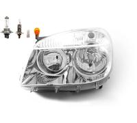 Faro Fronte Adatto A per Fiat Doblo 119 223 10/05- Sinistra Con Lampadine