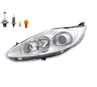Faro Fronte Adatto A per Ford Fiesta 08 10/08-11/12 Sinistra Con Lampadine