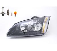 Faro Fronte Adatto A per Ford Focus 05 11/04- 01/08 Sinistra Con Lampadine