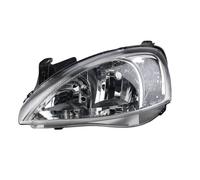 Faro Fronte Adatto A per Opel Corsa C 09/00- 06/03 H7 SX Lato