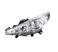 Faro Fronte Adatto A per Peugeot 207 02/2006 - H1 H7 SX Lato Conducente Nuovo