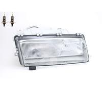 Faro Fronte Adatto A per Saab 9000 02/1993-12/1998 Destra Con Lampadine