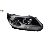Faro Fronte Adatto A per VW Tiguan 5N 06/2011- Destra Con Lampadine