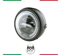 FARO FULL LED UNIVERSALE ANGEL EYES MOTO COMPATIBILE DUCATI MONSTER