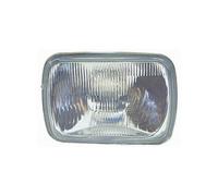 Faro H4 bilaterale con luce di posizione senza cornice per Piaggio Porter