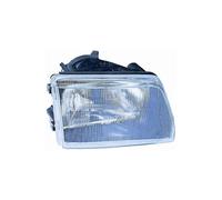 Faro H4-R2 nero elettrico dx per Fiat Cinquecento 1991-1999 Sporting
