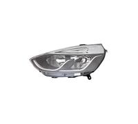 Faro H7 H1 PY24W parabola nera profili int cromati sx per Renault Clio 2016-2019
