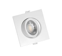 Faro Incasso Quadrato 12W CCT Ø90mm 38° Orient. Dimmerabile OSRAM LED Colore Bianco Variabile CCT